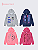 KIT 3 JAQUETA MOLETOM INFANTIL JUVENIL MENINA ZIPER (ESTAMPAS SORTIDAS) - Imagem 5