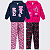 KIT 2 CONJUNTO MOLETOM MENINA ZÍPER (ESTAMPAS SORTIDAS) - Imagem 1