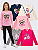 KIT 5 CAMISETAS MANGA LONGA INFANTIL MENINA INVERNO ATACADO (ESTAMPAS SORTIDAS) - Imagem 1