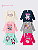 KIT 5 CAMISETAS MANGA LONGA INFANTIL MENINA INVERNO ATACADO (ESTAMPAS SORTIDAS) - Imagem 3