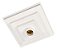 Kit 10 un. Plafonier Plafon Quadrado Sobrepor Luminária Branco Bocal Soquete Porcelana E27 Branco Elite PVC Resistente - Imagem 2