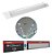 Luminária led Elegance Fit 18w com Driver Integrado Linear Sobrepor Bivolt 6500k Branco Frio - 1 Ano Garantia - Imagem 1