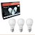 Pack Kit 3 un. Lampada Led 15w bulbo Branco Frio Avant 6500k 1300 lumens E27 - 1 Ano Garantia - Imagem 1