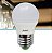 Lâmpada bolinha LED 4W Bulbo Avant Bivolt Econômica 3000K Branco Quente E27 Abajur, Camarim, Penteadeira (1 Ano de garan - Imagem 4