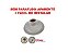 Plafon Simples Sobrepor Luminária Liso Branco Bocal Soquete Porcelana E27 Branco Radial PVC Resistente - Imagem 2