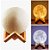 Luminária Abajur Lua Touch 3D Luna Led Mesa Avant 1,5W 90lm Bivolt 3000K Branco Quente 6500K Branco Frio 1 Ano de Garant - Imagem 3