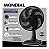 Ventilador de Mesa 30cm Mondial 220V Maxi Power V-30 6 Pás 3 Velocidades Preto - 1 Ano Garantia - Imagem 2