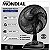 Ventilador de Mesa 40cm Mondial 220V Maxi Power V-40 6 Pás 3 Velocidades Preto - 1 Ano Garantia - Imagem 3