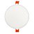 Painel Plafon Led Borda Infinita Redondo 24w 17x17 Bivolt Avant Flat 4000K Branco Neutro 2400lm - 2 Anos de Garantia - Imagem 4
