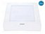 Painel led Sobrepor Quadrado Luminária Teto Plafon Pop Avant Bivolt 12w 17x17cm 720lm 3000k Branco Quente 1 Ano Garantia - Imagem 4