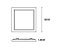 Painel led Embutir Quadrado Luminária Teto Plafon Pop Avant Bivolt 6w 12x12cm 360lm 6500k Branco Frio - 1 Ano Garantia - Imagem 8
