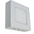 Painel led Sobrepor Quadrado Luminária Teto Plafon Pop Avant Bivolt 6w 12x12cm 360lm 6500k Branco Frio - 1 Ano Garantia - Imagem 6