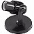 Spot Aletado Simples Tipo Trilho Eletrificado Sobrepor Tubinho E-27 Preto Luminária Articulado Decoração Teto/ Parede - Imagem 2