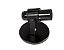 Spot Aletado Simples Tipo Trilho Eletrificado Sobrepor Tubinho E-27 Preto Luminária Articulado Decoração Teto/ Parede - Imagem 4