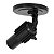 Spot Aletado Simples Tipo Trilho Eletrificado Sobrepor Tubinho E-27 Preto Luminária Articulado Decoração Teto/ Parede - Imagem 5