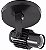 Spot Aletado Simples Tipo Trilho Eletrificado Sobrepor Tubinho E-27 Preto Luminária Articulado Decoração Teto/ Parede - Imagem 1