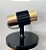 Spot Aletado Simples  Tipo Trilho Eletrificado Sobrepor Tubinho E-27 Dourado Luminária Articulado Decoração Teto/ Parede - Imagem 3