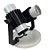 Spot Aletado Duplo Tipo Trilho Eletrificado Sobrepor Tubinho E-27 Branco Luminária Articulado Decoração Teto/ Parede - Imagem 5