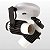Spot Aletado Duplo Tipo Trilho Eletrificado Sobrepor Tubinho E-27 Branco Luminária Articulado Decoração Teto/ Parede - Imagem 1