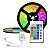 Fita Led Colorida RGB 3528 5 metros + Driver 12V+ Controle remoto (SEM FONTE) - Imagem 1