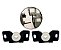 Suporte para TV Universal Fixo 10" a 71" Polegadas C/ Gabarito (Televisão e Monitor LCD, Plasma e LED) - Imagem 5
