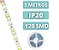 Fita led 120 leds 2835 5M 12V Branco Quente 3000K 12W/Metro Para sanca, tabica, espelhos, cortineiro, móveis.. - Imagem 2