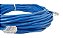 Cabo De Rede Azul 10mt para Internet / Computador com Conector Rj45 Crimpado Cat5E Cabo Patch Cord CFTV 4 pares - Imagem 5