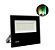 Refletor Led Slim 50W Verde 5000 lumens Micro SMD Exterior Holofote IP67 Externo A prova de Água e Poeira - Imagem 1