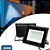 Refletor Led Slim 100W Branco Frio Holofote Bivolt 10000 Lumens 6500K Resistente a Água e Poeira IP67 Externo - Imagem 2