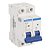 Disjuntor DIN Bipolar 16A Tramontina TDJ3 2 polos Curva C 3kA IP20 - Imagem 1
