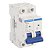 Disjuntor DIN Bipolar 20A Tramontina TDJ3 2 polos Curva C 3kA IP20 - Imagem 1