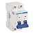Disjuntor DIN Bipolar 40A Tramontina TDJ3 2 polos Curva C 3kA IP20 - Imagem 1