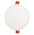 Painel Borda Infinita Embutir / Sobrepor 25W Bivolt Redondo Branco Frio 6500K - Imagem 2