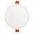 Painel Borda Infinita Embutir / Sobrepor 25W Bivolt Redondo Branco Frio 6500K - Imagem 5