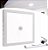 Painel Plafon com Sensor de Presença 25W Quadrado Sobrepor Led Branco Frio 6500K 28,5x28,5 cm - Imagem 2