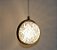 Luminária Pendente Saturno Bola Cristal Bolhas 7W Ø13cm Dourado Bivolt 3 tons cor Frio 6500K/ Neutro 4000K/ Quente 3000K - Imagem 3