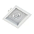 Spot Recuado para Dicróica Par20 13x13 Branco Direcionável Quadrado Embutir E27 Acompanha Presilhas e Bocal - Imagem 2
