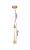 Luminária Pendente Gota Dourada Gold Vidro Cristal 5W LED 3000K Branco Quente Lustre Bivolt - Imagem 6