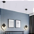 Luminária Pendente Led Quadrado 18W Preto 3000K Luz Branco Quente Moderno, Clean e Minimalista - Imagem 4