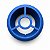 Base Redonda Abajur M Azul Marinho Lisa Plastico PETG Soquete E27 Base Luminária Decorativa RD Imports - Imagem 2