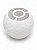 Base Redonda Abajur M Branca Grega Plastico PETG Soquete E27 Base Luminária Decorativa RD Imports - Imagem 1