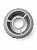 Base Redonda Abajur M Cinza Vincos Plastico PETG Soquete E27 Base Luminária Decorativa RD Imports - Imagem 2