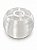 Base Redonda Abajur M Transparente Lisa Plastico PETG Soquete E27 Base Luminária Decorativa RD Imports - Imagem 1