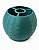 Base Redonda Abajur M Verde Grega Plastico PETG Soquete E27 Base Luminária Decorativa RD Imports - Imagem 1