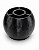 Base Redonda Abajur P Preta Grega Plastico PETG Soquete E27 Base Luminária Decorativa RD Imports - Imagem 1
