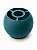 Base Redonda Abajur P Verde Lisa Plastico PETG Soquete E27 Base Luminária Decorativa RD Imports - Imagem 1