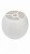 Base Redonda Longa Abajur G Branca Lisa Plastico PETG Soquete E27 Base Luminária Decorativa RD Imports - Imagem 1