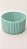Cúpula Abajur Cilíndrica V G Verde Água Soquete E27 Luminária Decorativa RD Imports - Imagem 1