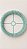 Cúpula Abajur Cilíndrica V G Verde Água Soquete E27 Luminária Decorativa RD Imports - Imagem 2
