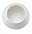 Cúpula Abajur Cônica P Branca Grega Plástico PETG Soquete E27 Luminária Decorativa RD Imports - Imagem 2